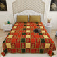 Red_Bagru_Block_Bedsheet