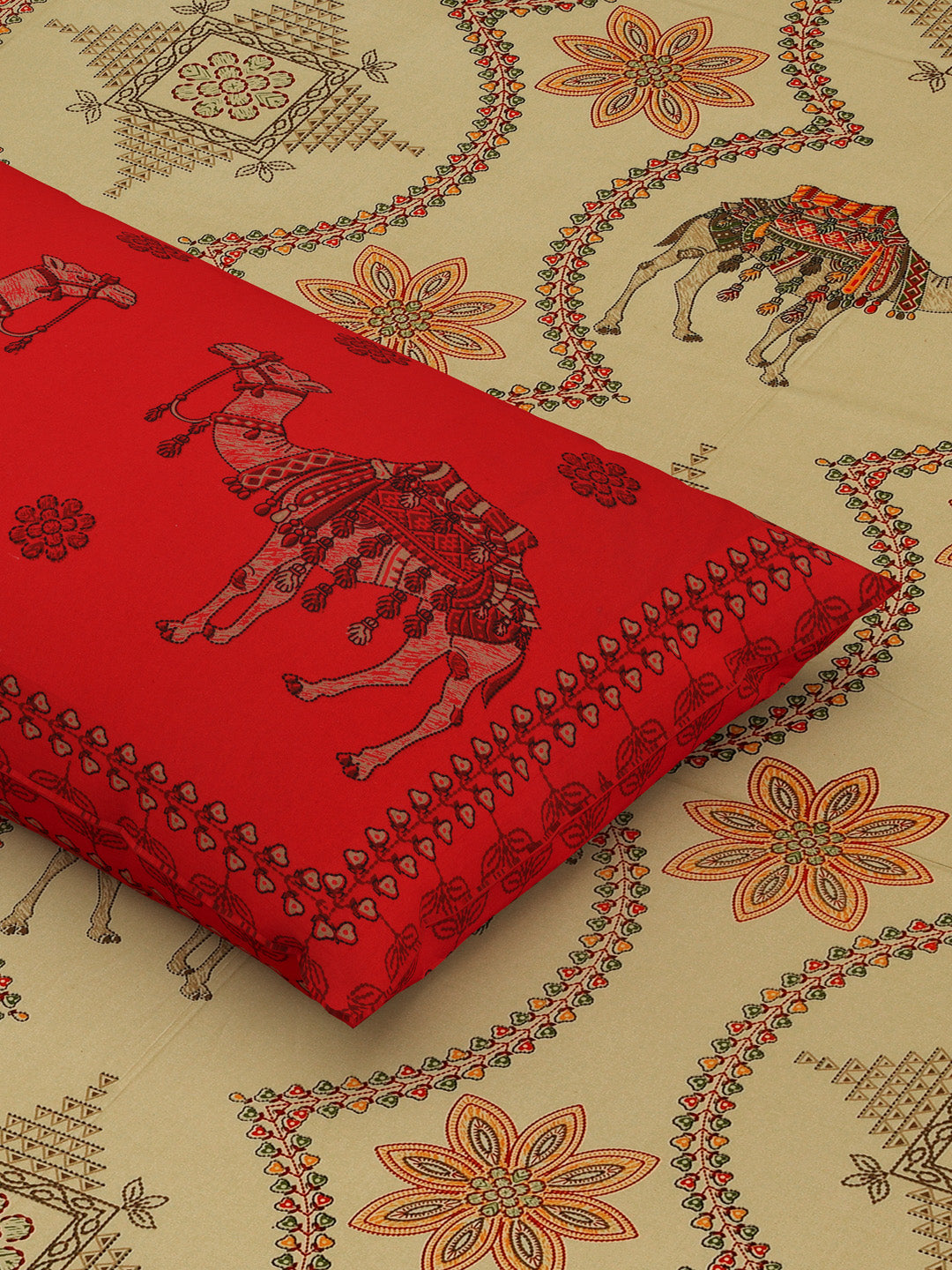 Kashida_Cotton_Pillow_Cover_Red