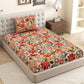 Red_Cotton_Bedsheet_Bed_Set
