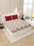 Rosy_Red_Floral_Bedsheet_With_Pillow_Covers