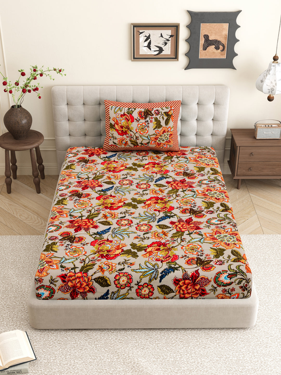 Red_Cotton_Bedsheet