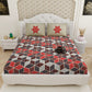 Red_Bagru_Gold_Artistic_Bedsheet