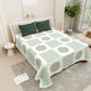 Bedsheet_Green_Floral_Pillow_Cover_White