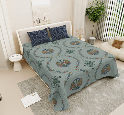 Comfy_Cozy_Cotton_Bedsheet_Dark Grey
