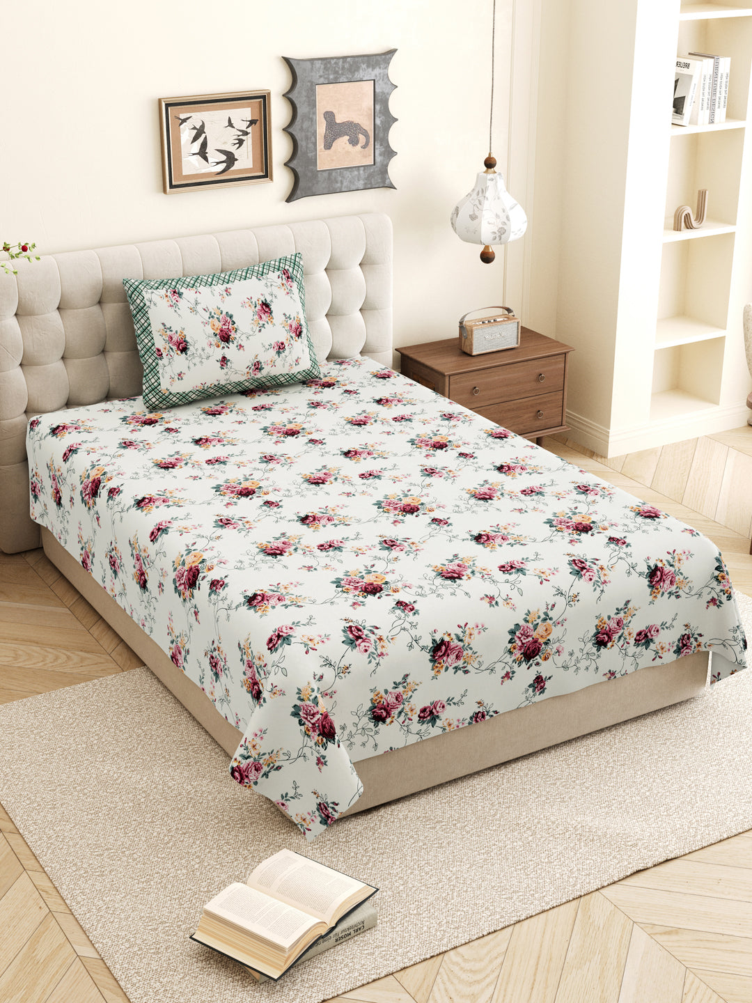 Passerine_Cotton_Bedsheets_White