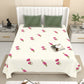 Antartic Snow White Pure Cotton Bedsheet