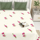 Antartic Snow White Pure Cotton Bedsheet