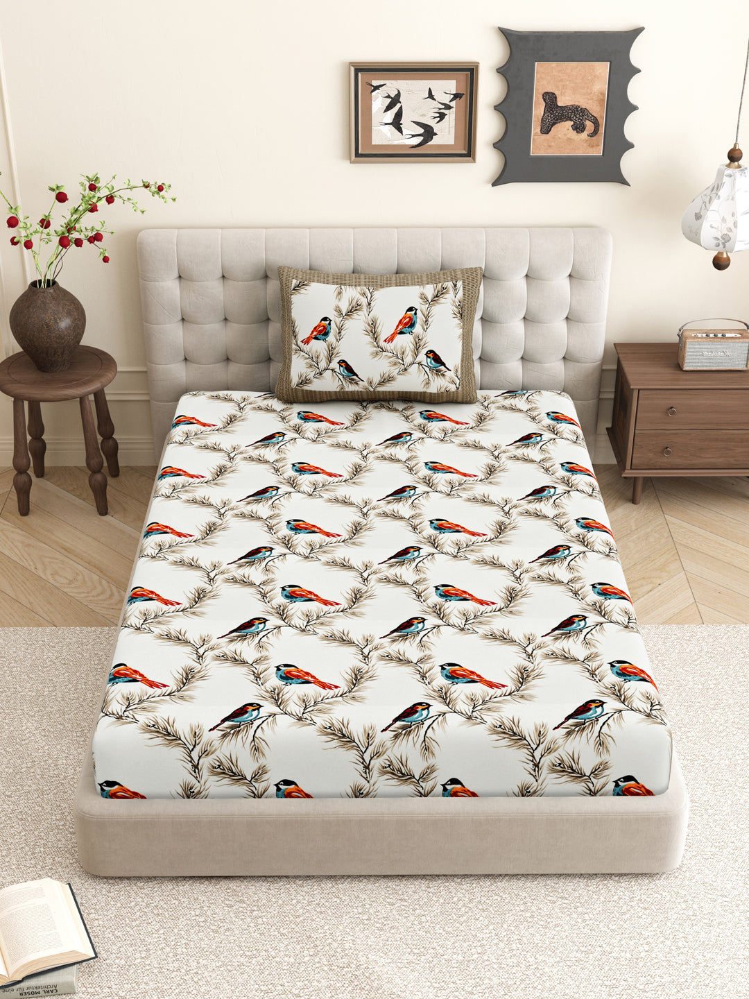 Brown_Bedsheet_Bed_Set