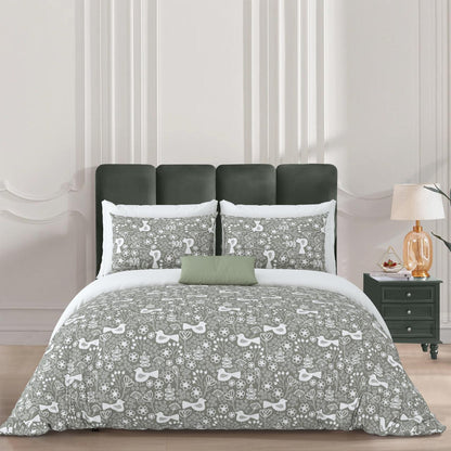 Printed_Premium_Pure_Cotton_Bedsheet_Laurel Green