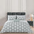 Aureva_Penumbra_Pure_Ash Gray_Cotton_Bedsheet