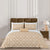 Jaipuri_Block_Pure_Cotton_Cream_Bedsheet_Tan