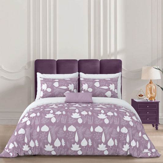 Aurevra_Icon_Pure_Cotton_Bedsheet_ Lavendar