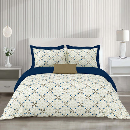 Noor_Ivory_Bloom_Pure_Cotton_Bedsheet_Off White