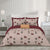 Noor_Moonlit_Pure_Cotton_Bedsheet_Maroon
