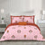 Noor_Moonlit_Pure_Cotton_Bedsheet_Pink