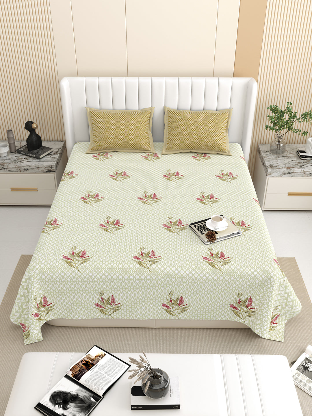 Artic_Snow_yellow-Bedsheet