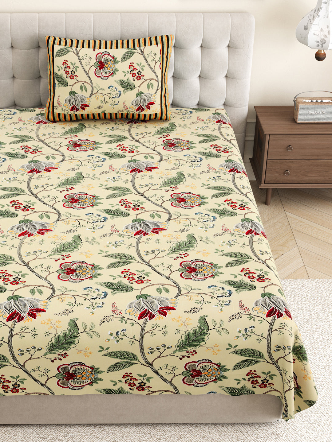 Yellow_Bedsheet_Pillow_Cover